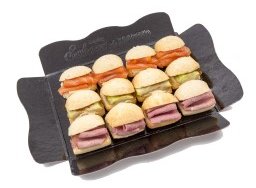 Bandeja de mini pintxos
