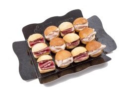 Combinada de 6 mini pintxos y 6 medias noches