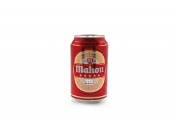 Cerveza mahou 5 estrellas 33cl con vaso desechable